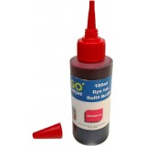 Cerneala compatibila Epson rosie (magenta) sticla 100ml, tip DYE