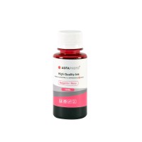 Cerneala rosie (magenta) compatibila HP, marca Agfa Photo in flacon de 100ml cu capac normal