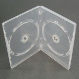 Carcasa dubla DVD TRANSPARENTA 14mm