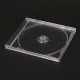 Carcasa CD normala 10.4mm cu tava transparenta si fata transparenta tip jewel case