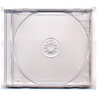 Carcasa CD normala 10.4mm cu tava transparenta si fata transparenta tip jewel case
