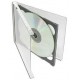 Carcasa CD dubla 10.4mm cu tavita neagra si fata transparenta tip jewel case