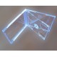 Carcasa CD dubla 10.4mm cu tavita transparenta si fata transparenta tip jewel case Carcasa CD dubla 10.4mm cu tavita transparenta si fata transparenta tip jewel case