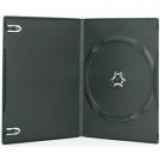 Carcasa DVD slim neagra 7mm