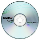 CD R80 Kodak bulk - pachet 50 discuri