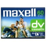 Caseta video miniDV Maxell (DVM) 60min SP / 90min LP